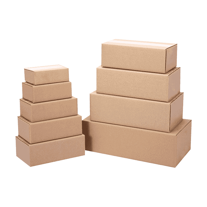 Boîtes d'expédition de petites produits en carton cuboïde