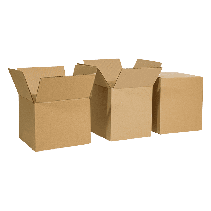Boîtes d'expédition en cube en carton